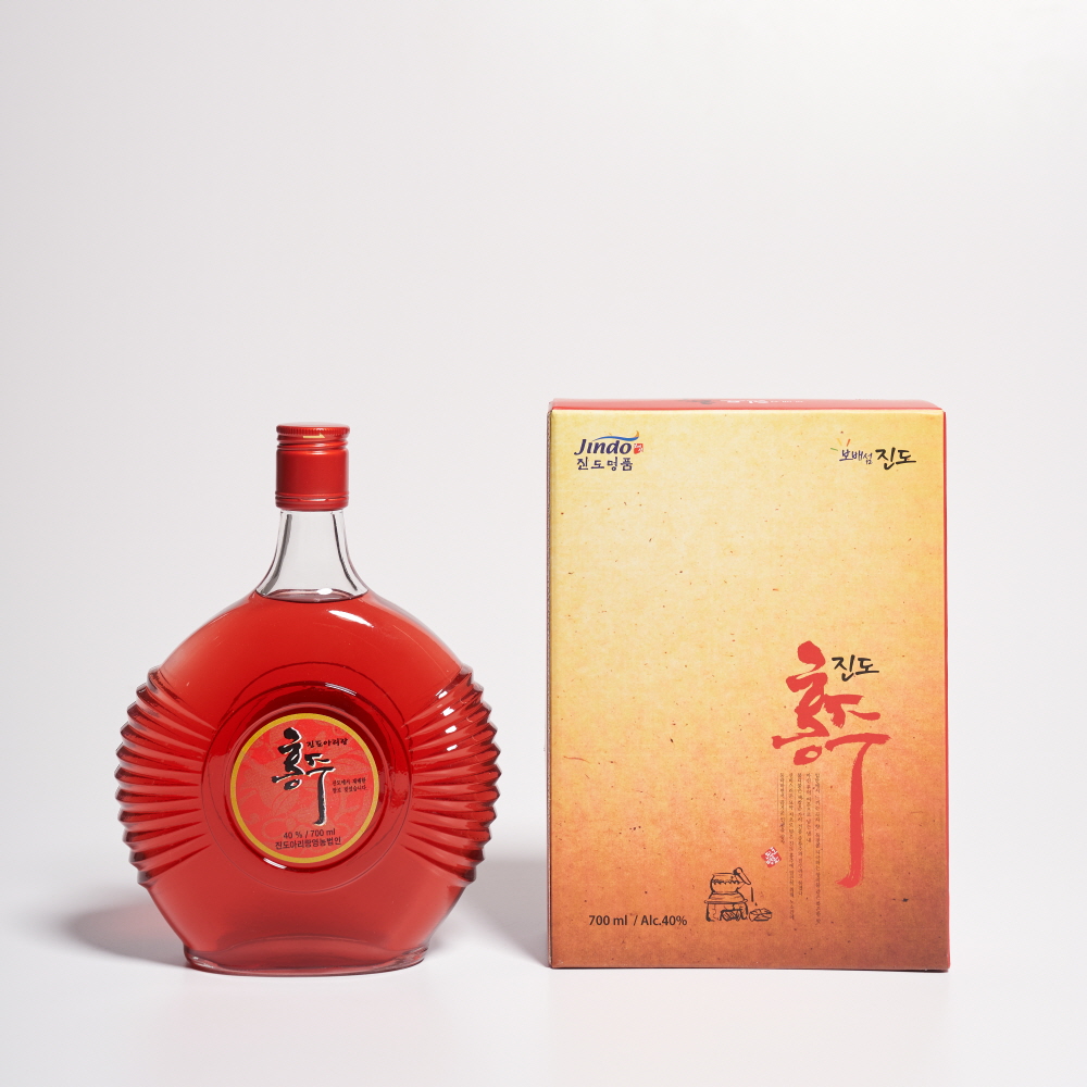 진도홍주 40도 700ml 아리랑 7호 지초주 명품 (케이스, 쇼핑백 포함) - 상세 이미지 2