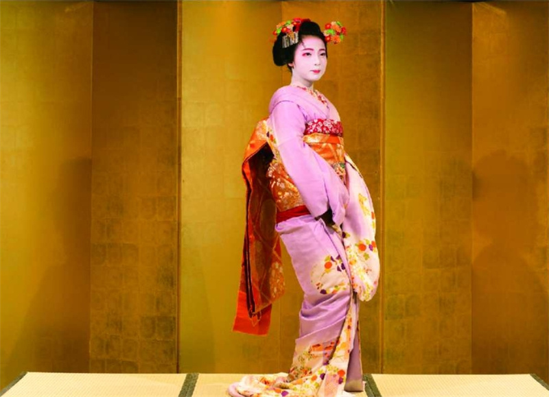 일본 교토 나이트 메이플 반나절 투어|기타노 텐만구 황실 도이, 마이코 공연, 쇼잔 가든 가이세키 교토 요리|교토 출발 이미지 4