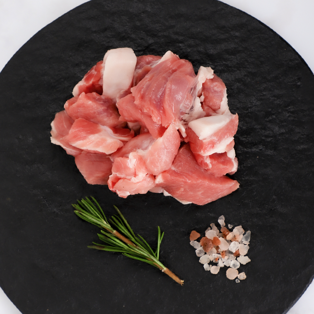 [샘미트] 한돈 앞다리살 찌개용 500g(2-3인분) 국내산 돼지고기 : 경기도주식회사