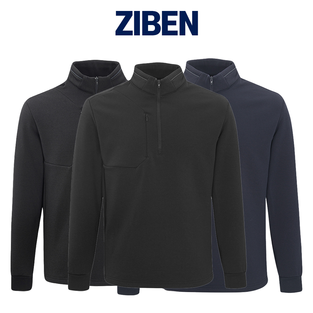 지벤 겨울 작업복 상의 기모 티셔츠 방한 ZB-T1871 - 메인 이미지