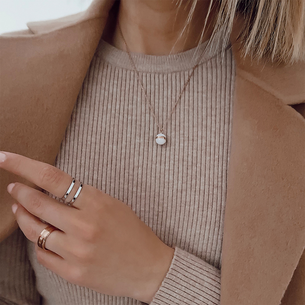 다니엘 웰링턴 ELAN DUAL RING 2컬러 유니크 패션반지 커플링