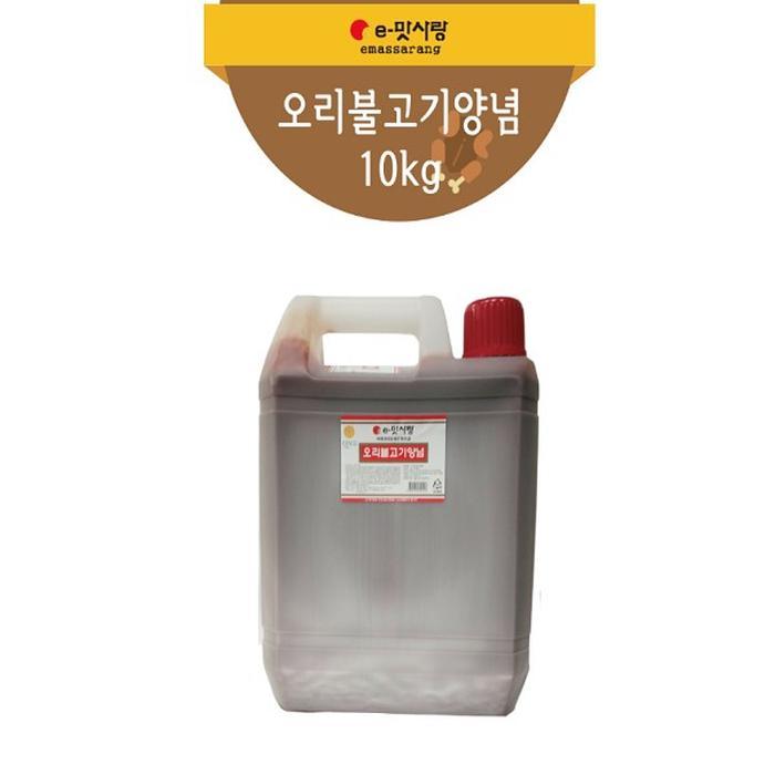 [e맛사랑] 10kg 오리불고기양념 : 셀러허브샵