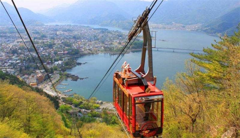 일본 야마나시 | 후지산 고고메, 오층탑, 가와구치호 케이블카, 사가미호 라이트쇼 버스 일일 투어 (신주쿠 출발) 이미지 4
