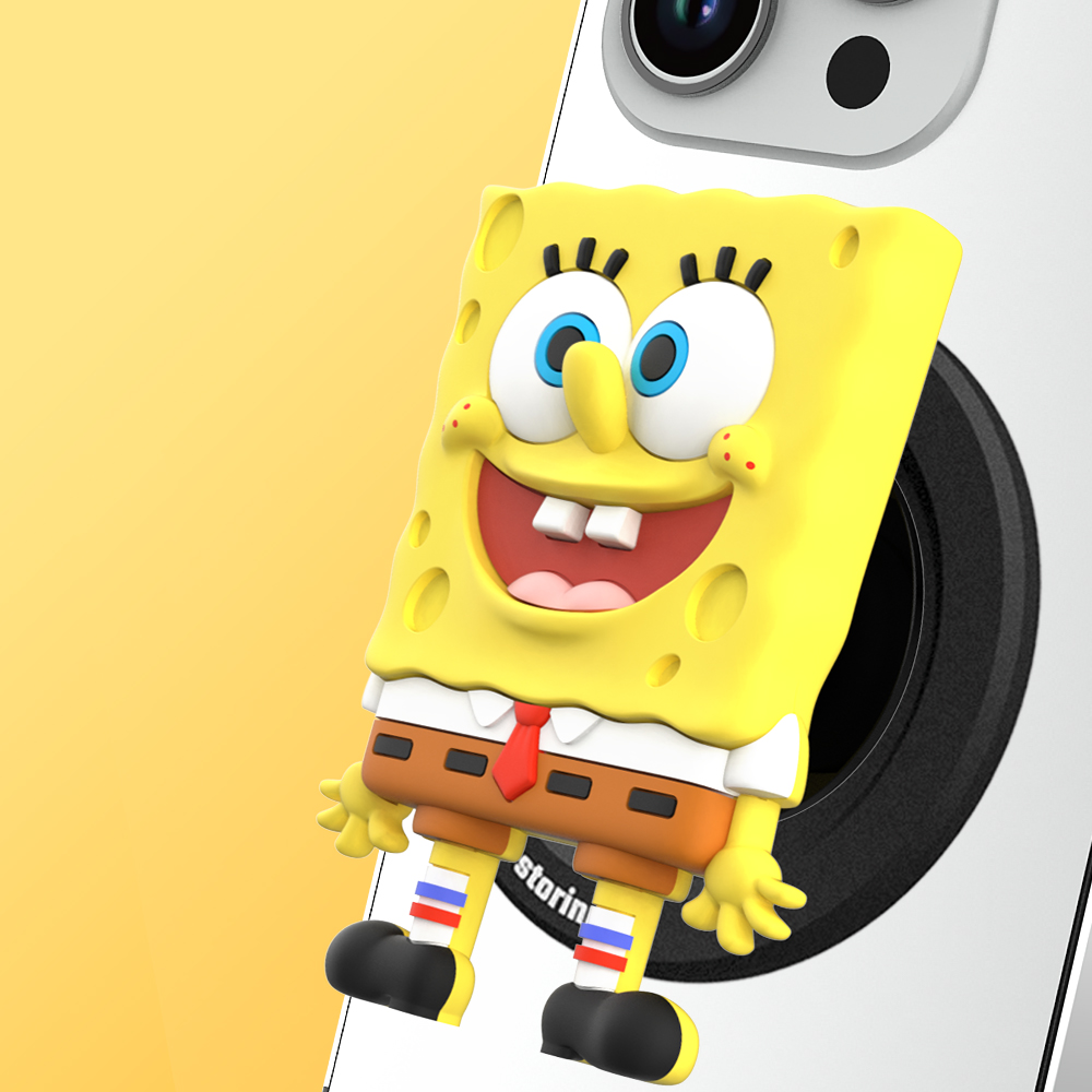 스폰지밥 맥세이프 그립톡 스마트톡