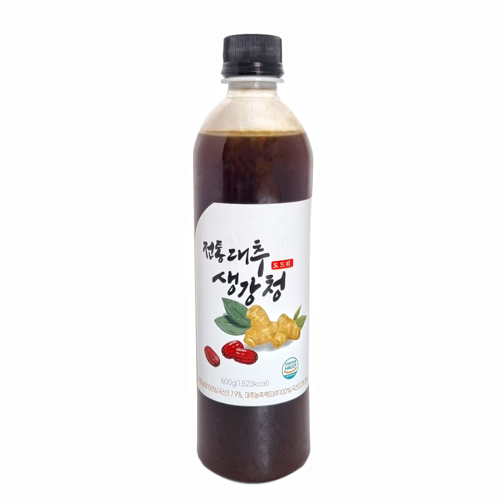 도드리 대추 생강청 수제 꿀 생강진액 생강차 600g - 상세 이미지 2