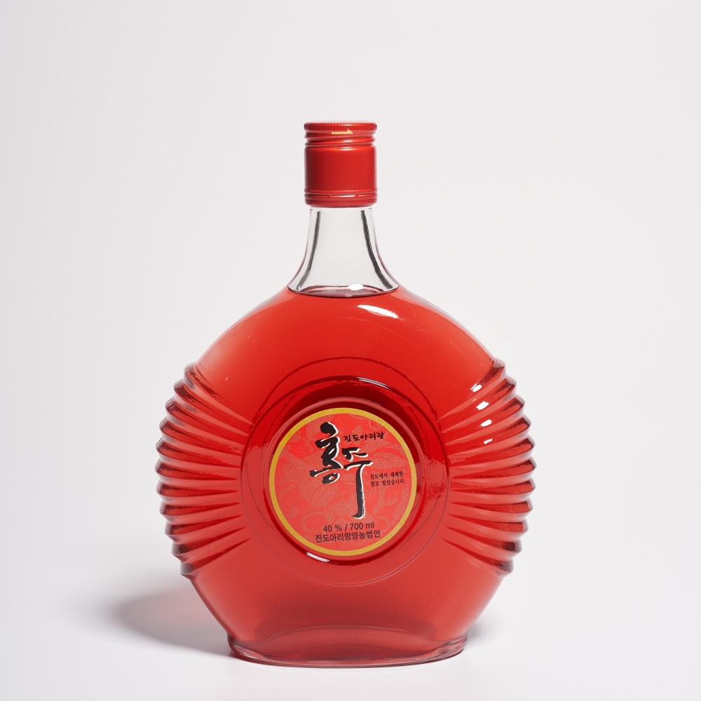 진도홍주 40도 700ml 아리랑 7호 지초주 명품 (케이스, 쇼핑백 포함) - 상세 이미지 3