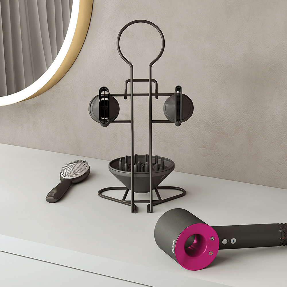 메탈텍스 다이슨 드라이기 거치대 슈퍼소닉 전용 스탠드 이태리 생산 이미지 2