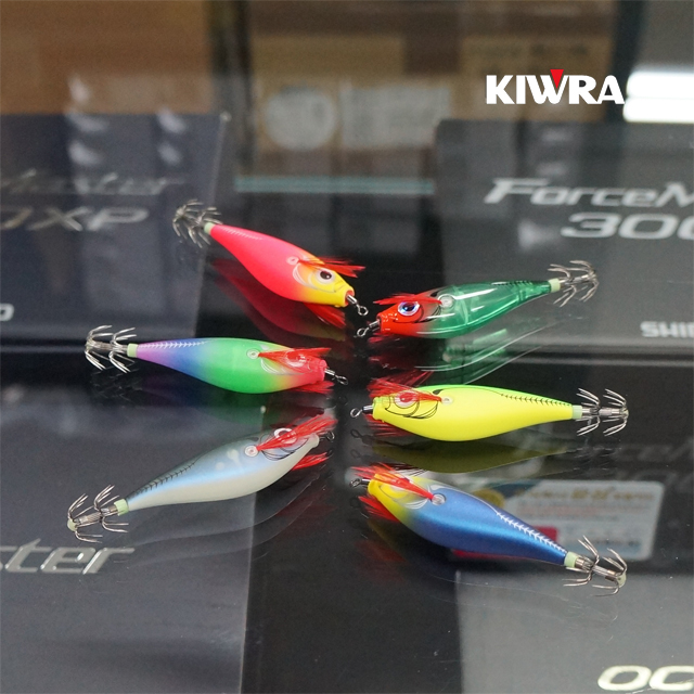 키우라 아이비에기 제로 V0 55mm 케이무라 한치 수평에기 주꾸미 갑오징어 01 레드헤드