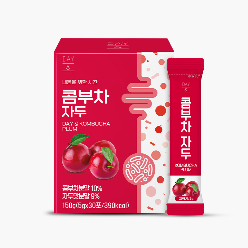 참앤들황토농원 데이앤 콤부차 자두맛 5g 자두, 10개입, 1개