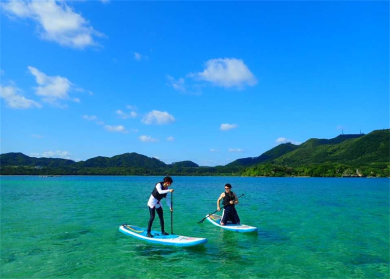일본 이시가키 섬 출발 | 미슐랭 그린 가이드 미츠 스타의 카와 헤이 만에서 SUP / 카누 크루징 (오전 / 오후 발 · 남부 호텔 송영 포함 · 사진 데이터 무료) 이미지 2