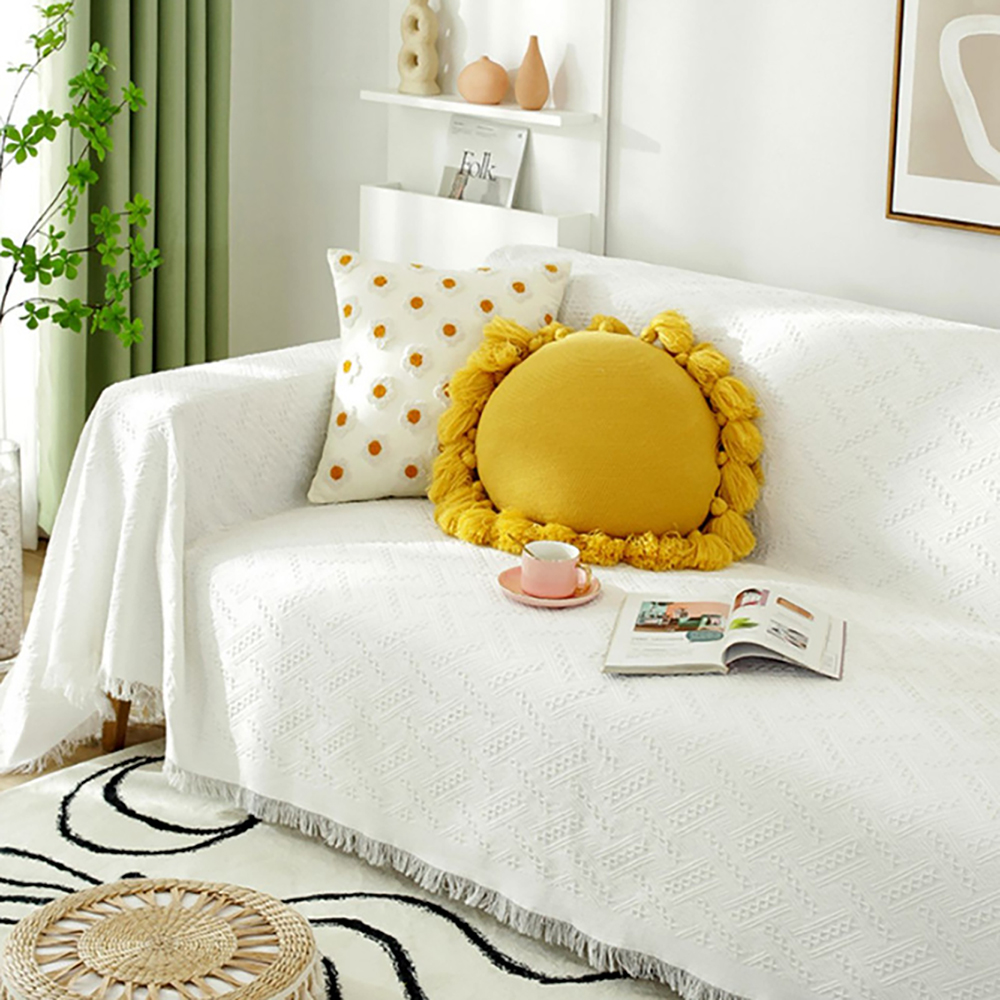 리클라이너 쇼파커버 3 4인용 가죽 소파 천갈이 천커버 리폼 덮개 옐로우 180x340