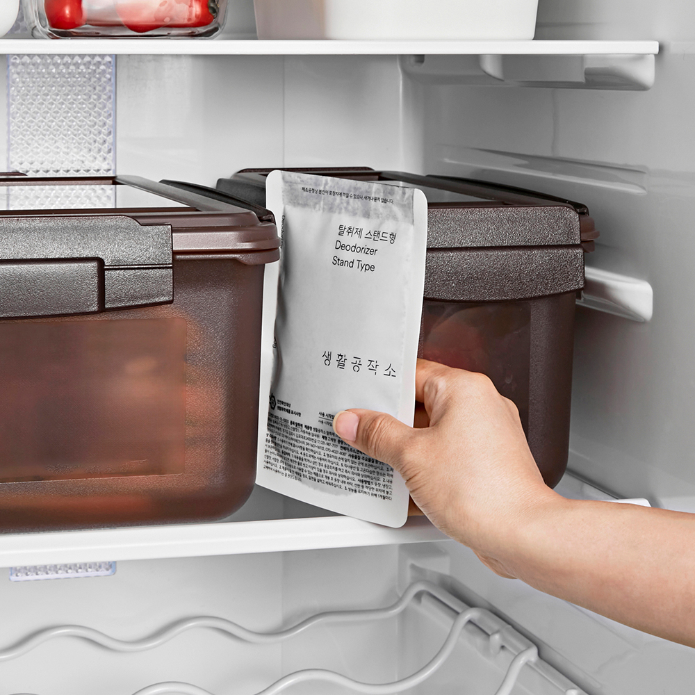 생활공작소 냉장고탈취제 김치 냄새제거제 냉동실탈취제 8개