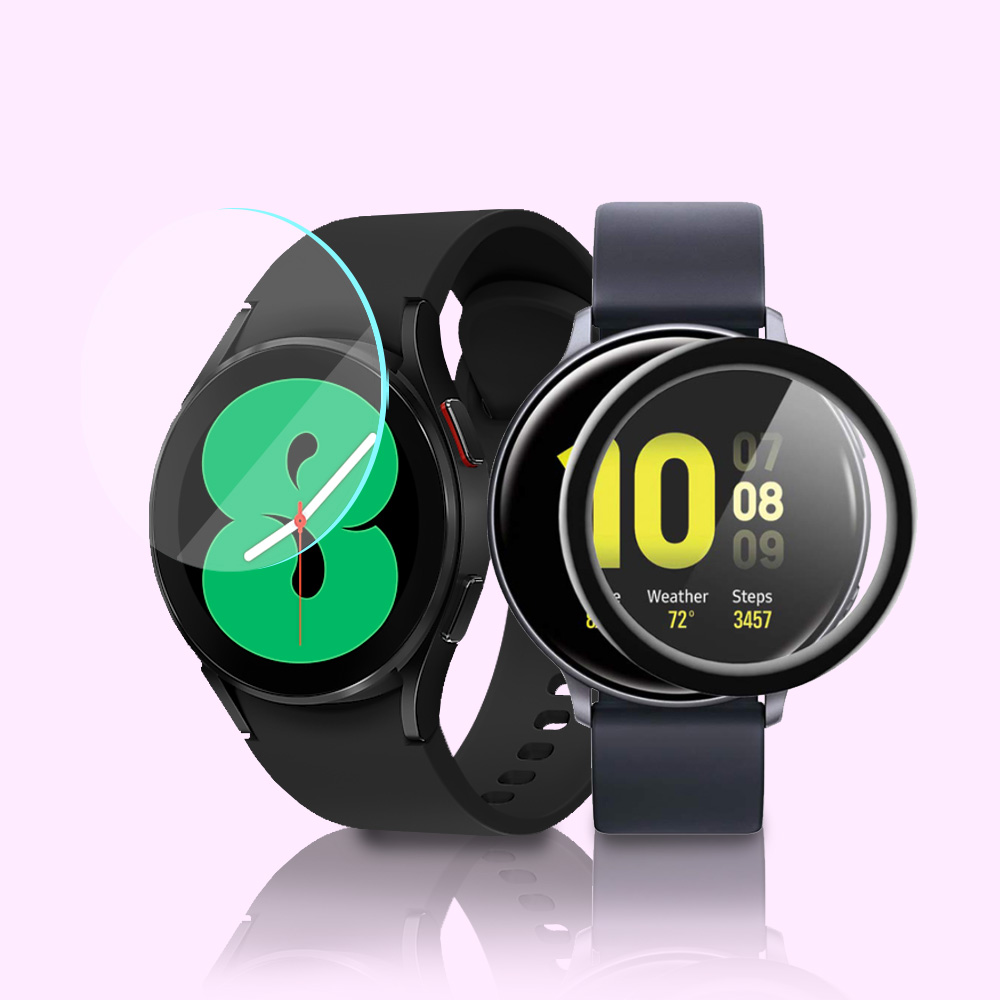 갤럭시 워치4 워치3 액티브2 스트랩 핏2 클래식 보호필름