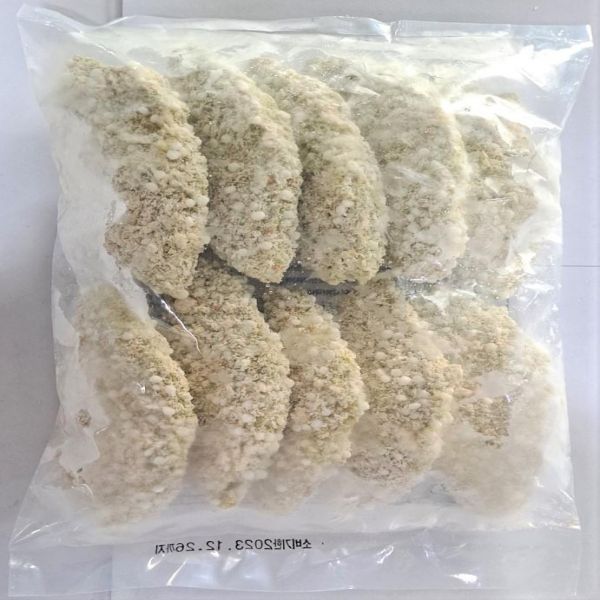 크런치녹차 생선까스 참손푸드 냉동 600g(60gx10EA) : 식재온
