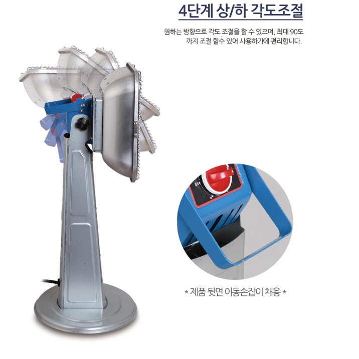 산업용히터 현장난로 현장용 난로 공장 공장용 전기 난로 - 상세 이미지 5
