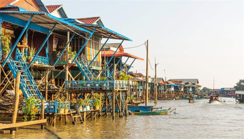 캄보디아 톤레삽 호수 수상 마을 선셋 보트 & 지프 투어 이미지 3