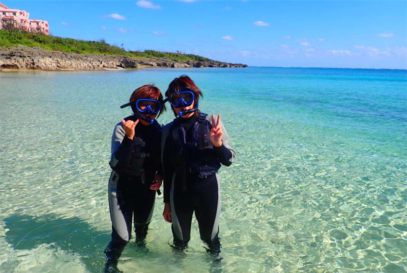 일본 미야코 섬 출발 | 미야코 섬의 바다에서 바다 거북을 볼 수 있는 스노클링 (오전 / 오후 출발 & 사진 데이터 무료) 이미지 3