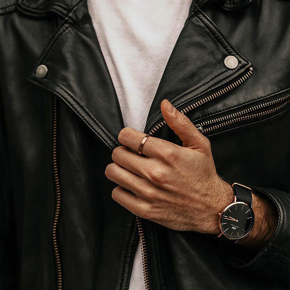 다니엘 웰링턴 CLASSIC RING 3컬러 심플스타일 커플링 우정반지