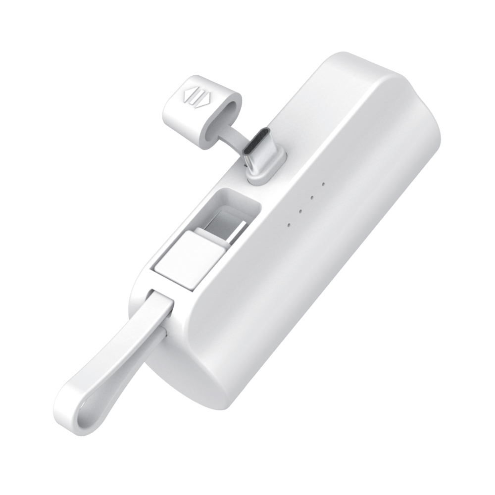 나이테 일체형 보조배터리 5000mAh ST-AB100 (올리브) 이미지 6