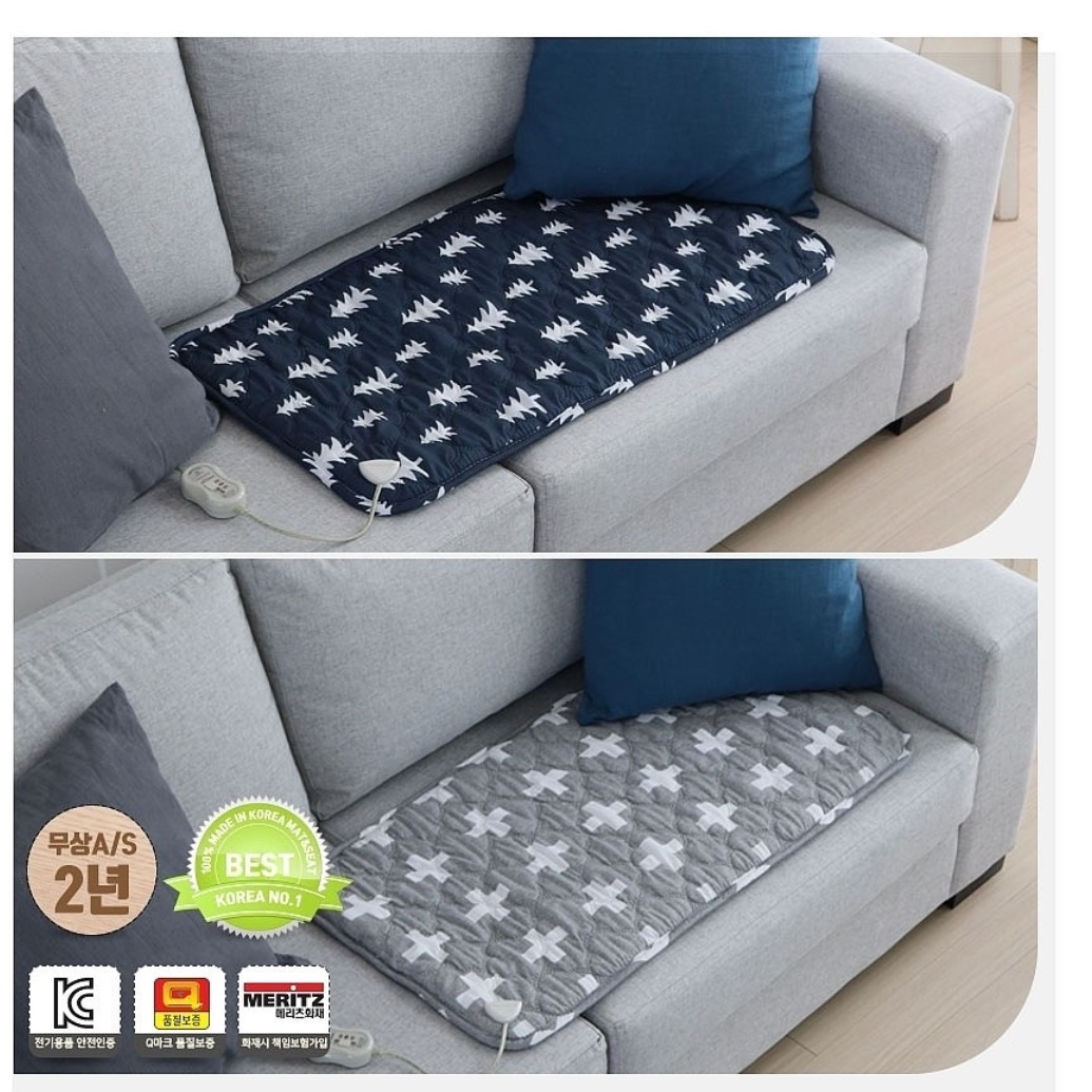 쇼파용전기매트 2인용 쇼파 온열 매트 소파용 전기장판