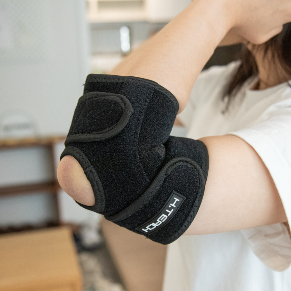 혁선생 의료용 팔꿈치 보호대 테니스 골프 엘보 헬스 팔굽치 아대 밴드