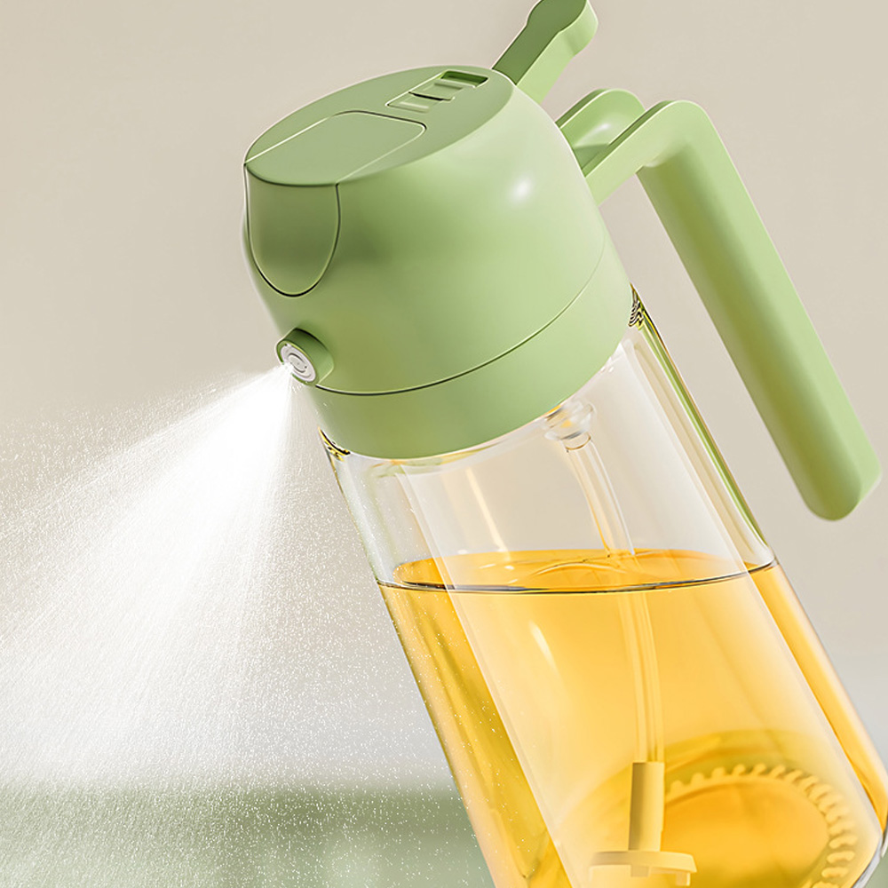 대용량 오일스프레이 분무기 양념통 소스통 참기름 기름 오일 병 470ml - 상품 이미지