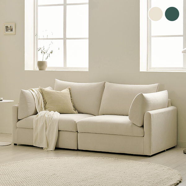 삼익가구 보떼르 아쿠아텍스 3인용 모듈 소파 / 스툴제외