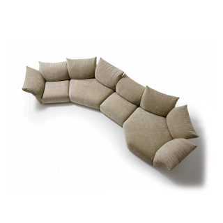 에드라스탠다드 패브릭 모듈 라운드 조약돌 소파셔닐원단 D타입