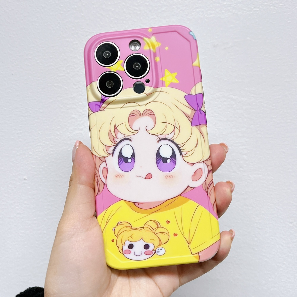 아이폰15 케이스 캐릭터 풀커버 베이비세일러문 이미지 8