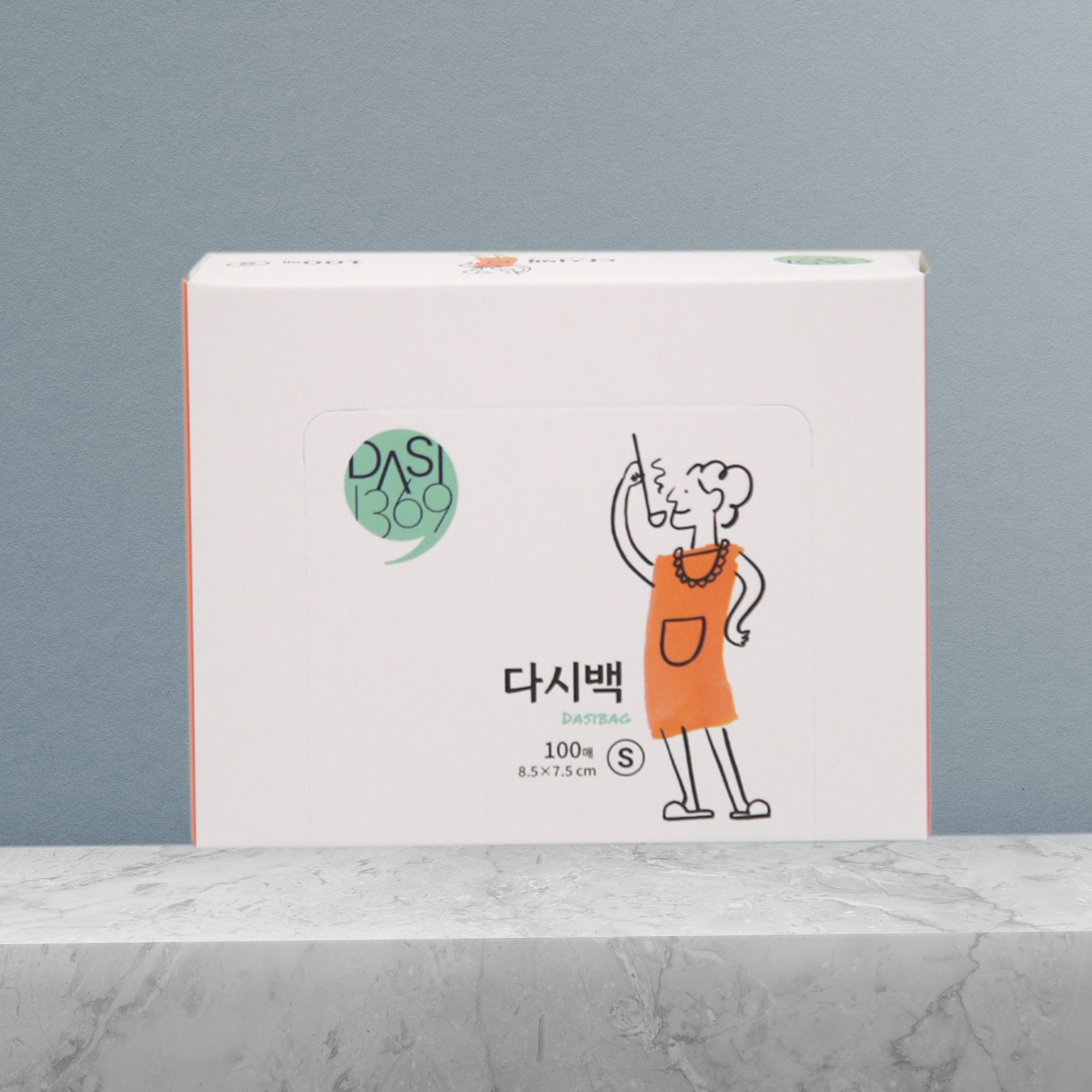다시백 소형 100매 육수망 국물망 육수용 다시팩 국물백 육수거름망 찻잎거름망 - 상품 이미지