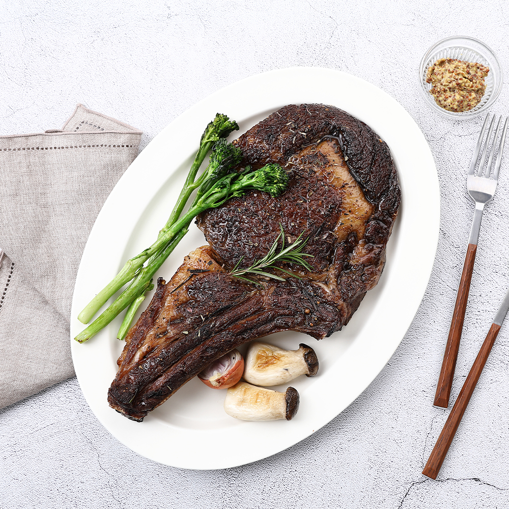 바라던 토마호크 약 2~3cm 450g - 600g 10팩 대용량 소고기 수입소고기도매 스테이크 - 상세 이미지 5
