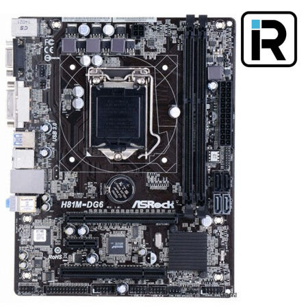 [중고]H81M-DG6 인텔 H81 메인보드 4세대 1150소켓 애즈락