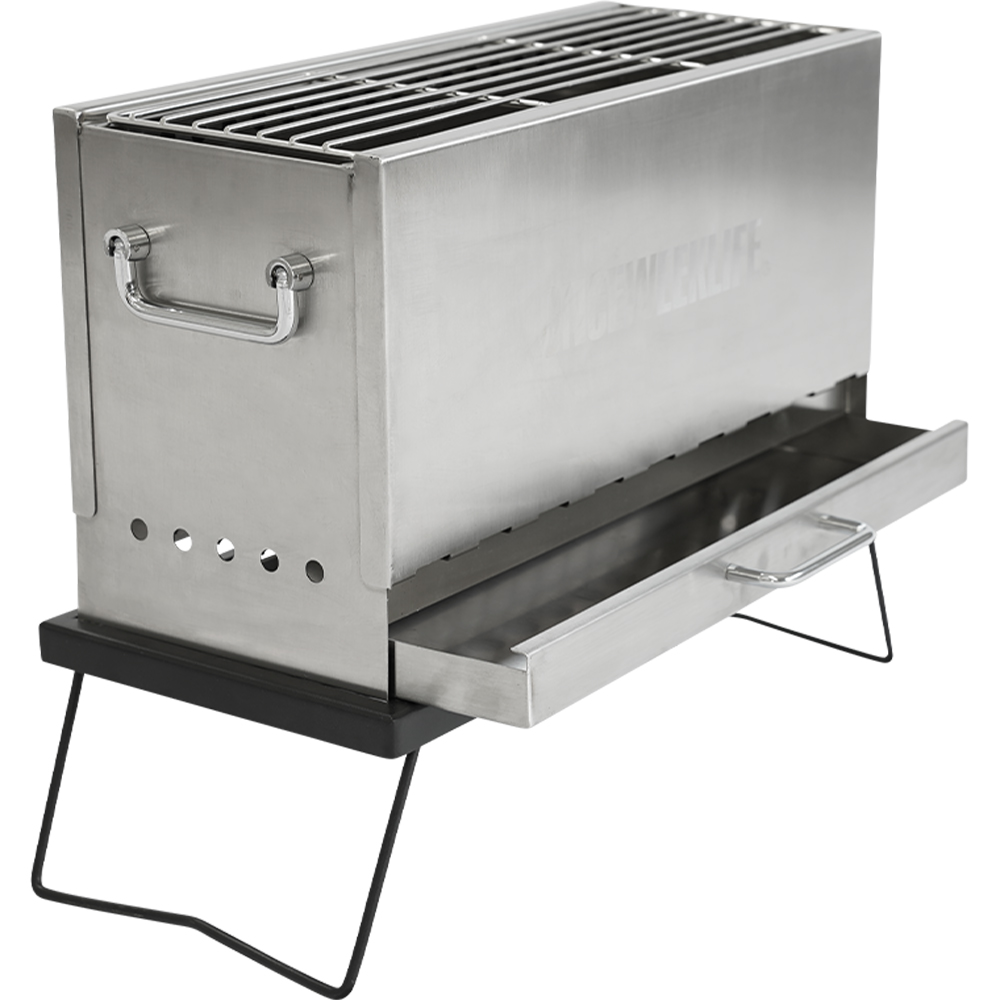 원스위크라이프 대형 이중연소 캠핑 화로대 불멍 난로 바베큐 그릴 우드 스토브