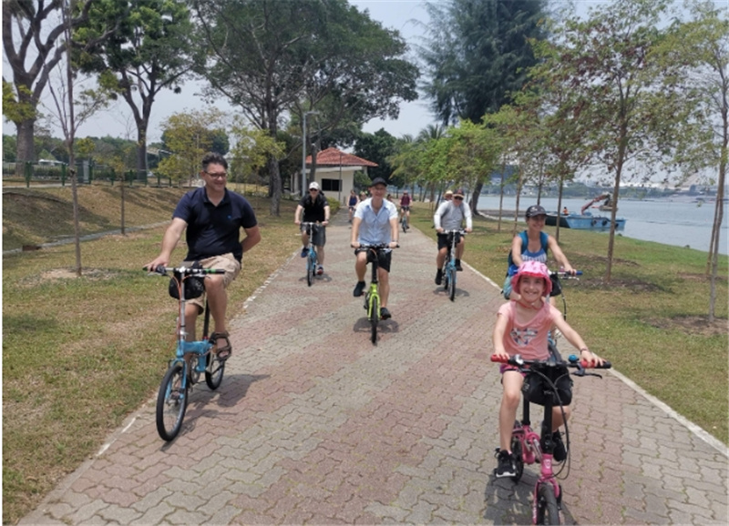 싱가포르 역사 자전거 투어 by Bike Around Tour 이미지 4