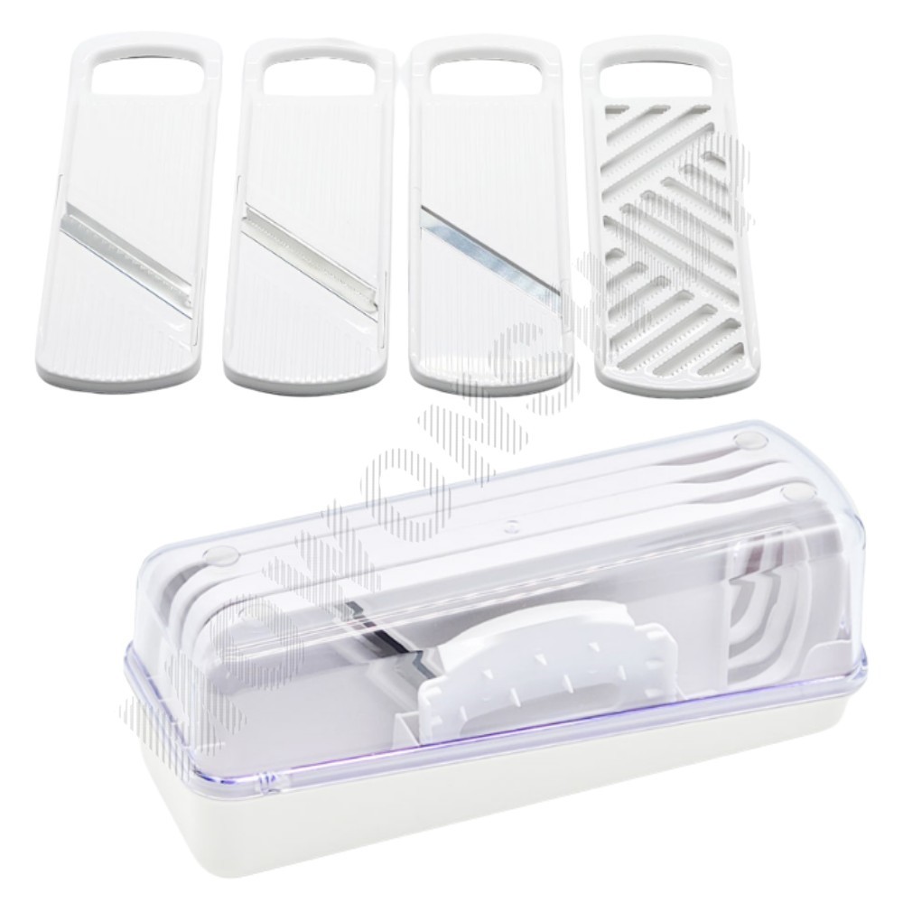 일제 채칼 무생채 무우 일본 굵은 가는 체칼 무생채칼 4세트 - 상품 이미지