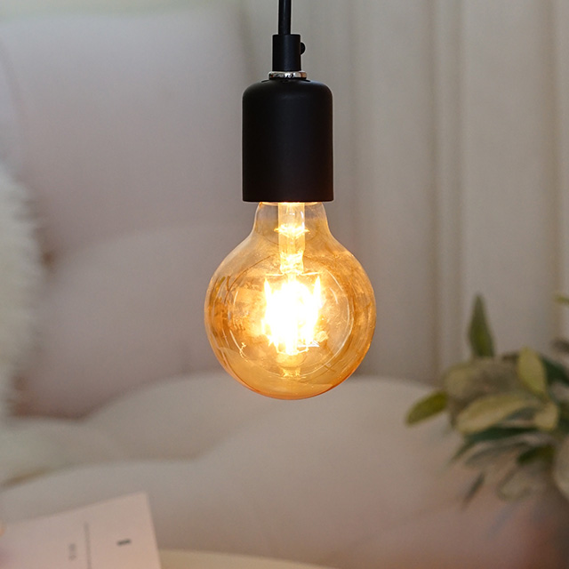 LED 에디슨 전구 G80 3W 골든글라스 카페전구 인테리어램프 - 상세 이미지 5