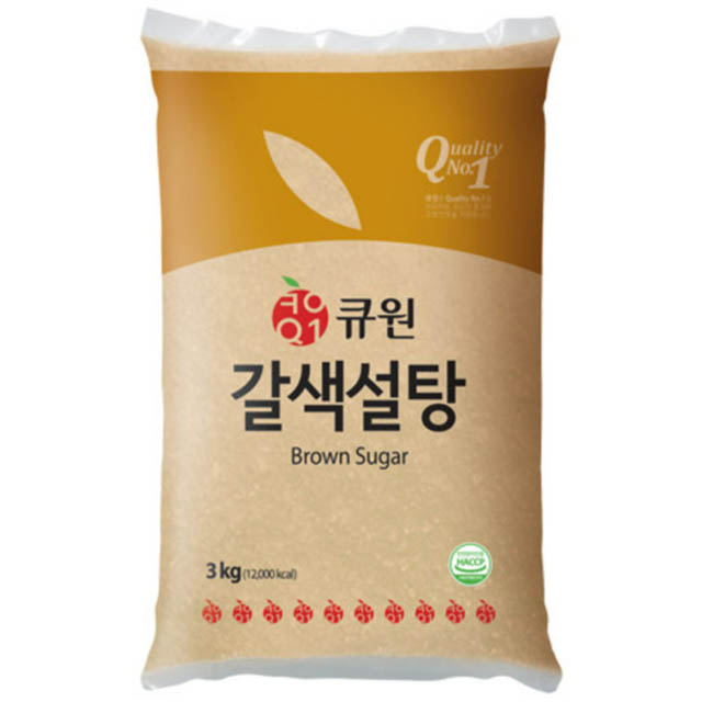 백설 갈색설탕 3kg 황설탕 과일청 메실청