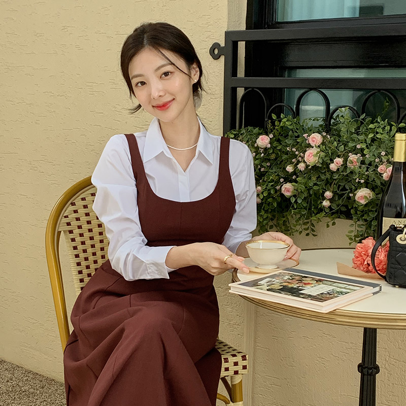 깔끔한 베이직 화이트 셔츠 bs1972 - 상세 이미지 2