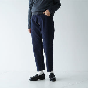 ORDINARY FITS 오디너리핏츠 5포켓 루즈 앵클 데님 팬츠 원워시... 착용 후기 | 사이즈/핏 총정리 - 상품 이미지 1