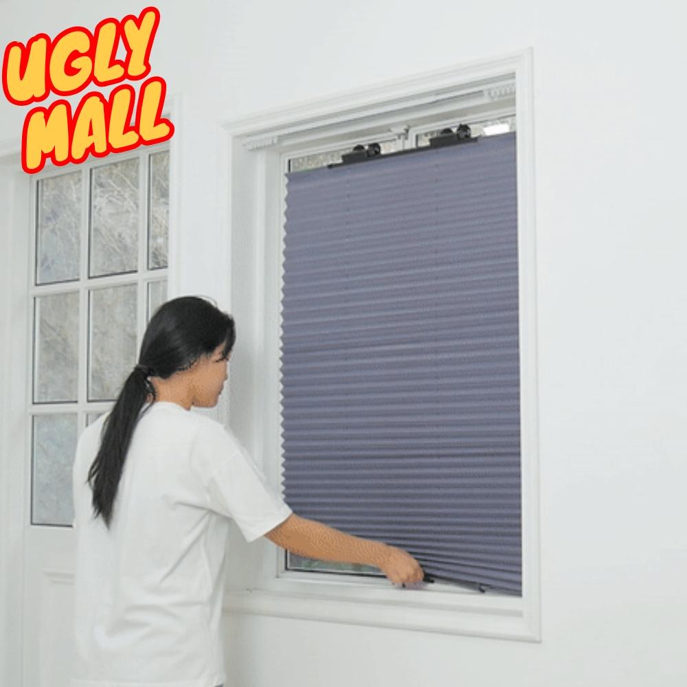 베란다햇빛가리개 주방블라인드 세로 접착식블라인드 46CM