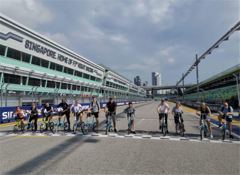 싱가포르 역사 자전거 투어 by Bike Around Tour 이미지 3