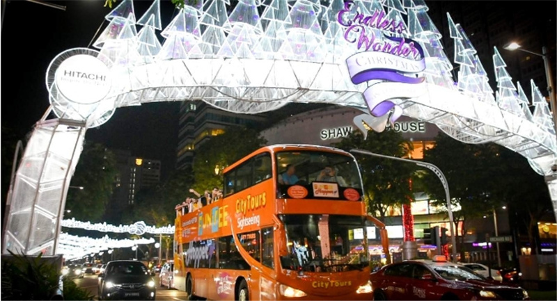 싱가포르  펀비™ 크리스마스 조명 투어 이미지 3