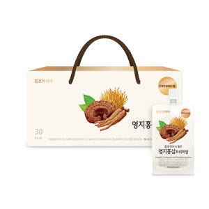 천호엔케어 100% 국산 영지버섯 영지홍삼 프리미엄 80ml X 30개입 맛있게 먹은 솔직 후기 - 상품 이미지 2