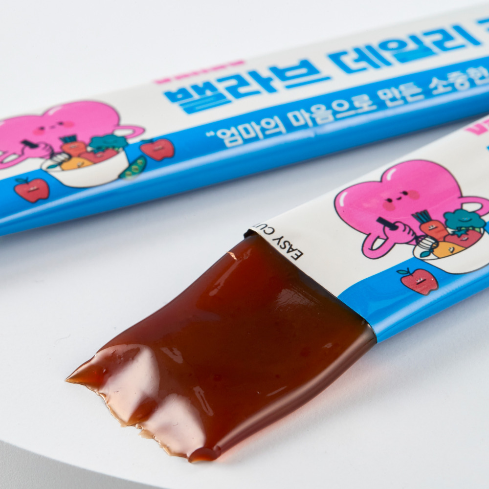 밸라브 데일리 키즈 젤리 야채과일 영양제 식이섬유 젤리 면역력 아이 간식 3개 - 상세 이미지 4