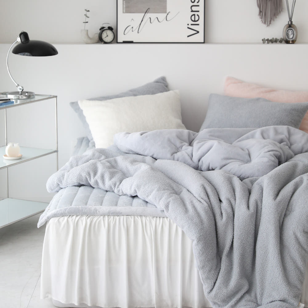 메리미 양털 15mm 장모 극세사 차렵이불