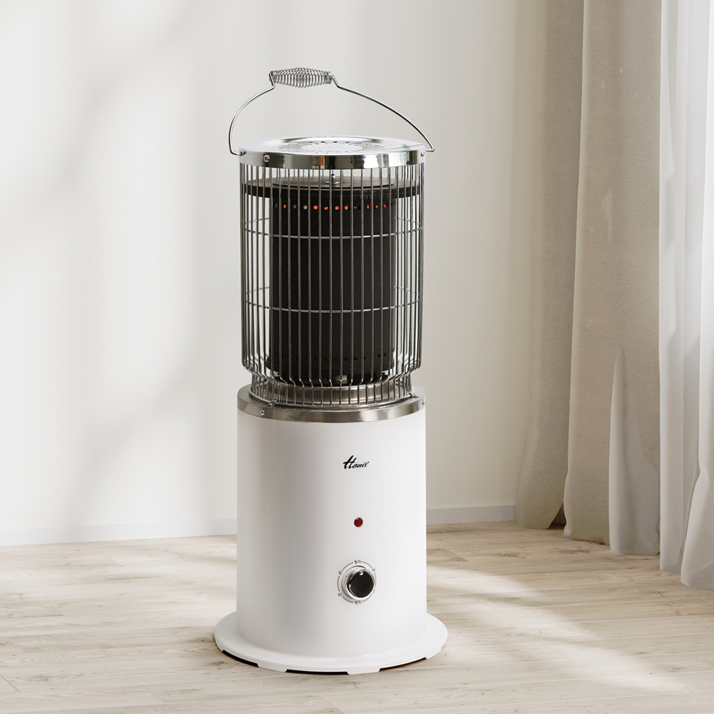 가정용 전기히터 오방난로 원형 사무실 그래핀소재