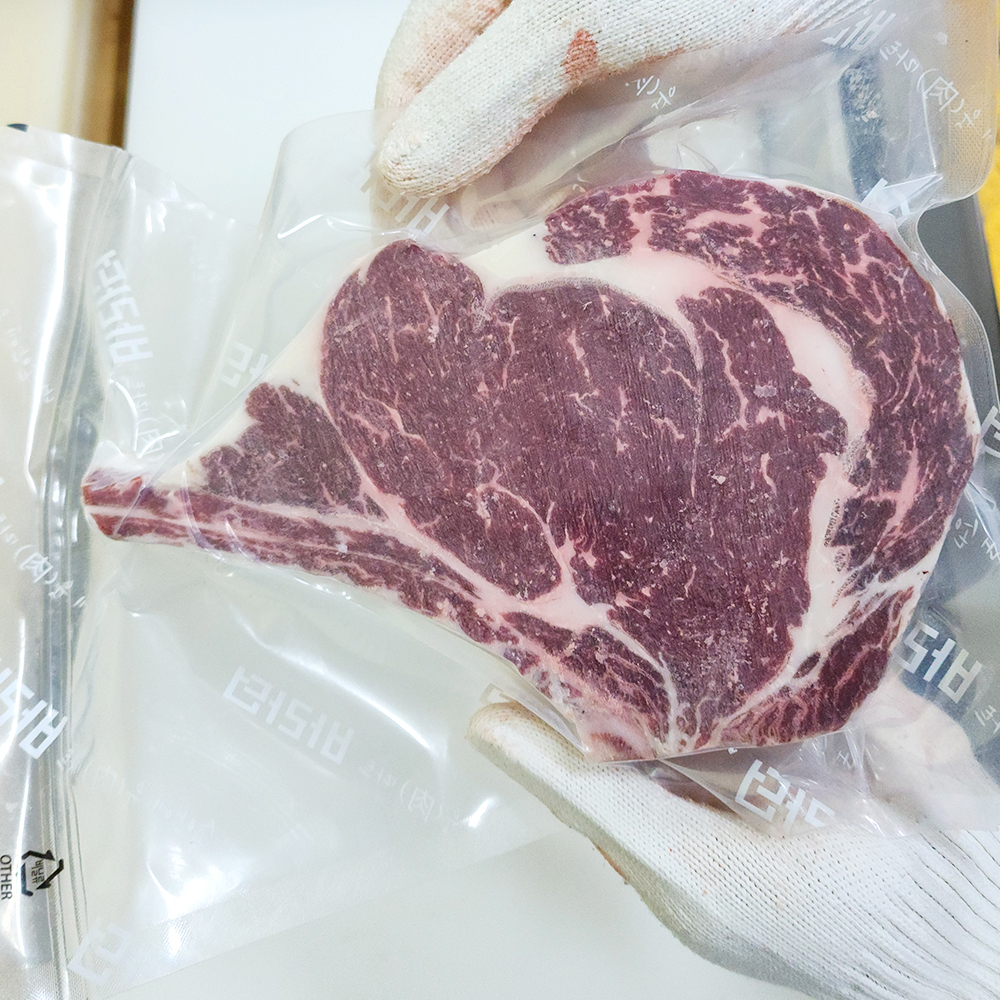 바라던 토마호크 약 2~3cm 450g - 600g 10팩 대용량 소고기 수입소고기도매 스테이크 - 메인 이미지