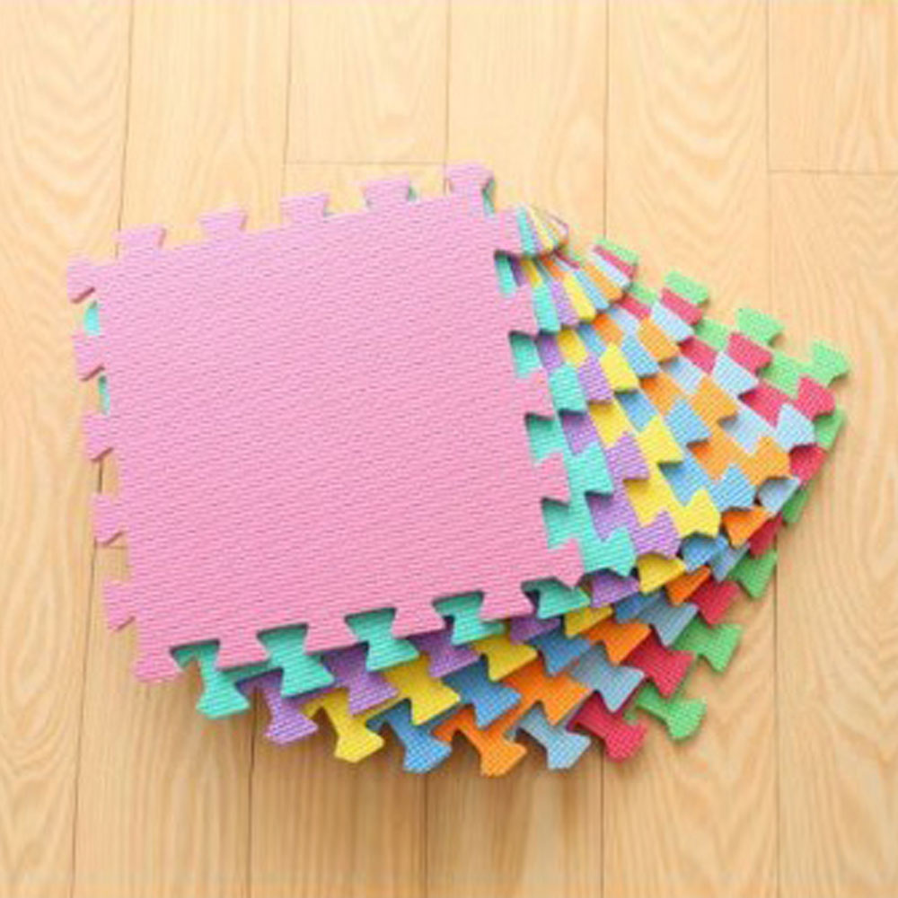 유아 아동 EVA 색동무지 퍼즐매트 10P 30X1.2cm 층간소음 (ddr1114) - 상세 이미지 2