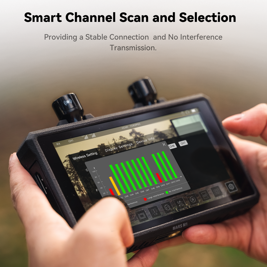 홀리랜드 Mars M1 Enhanced 5.5인치 무선 송신 모니터 이미지 7