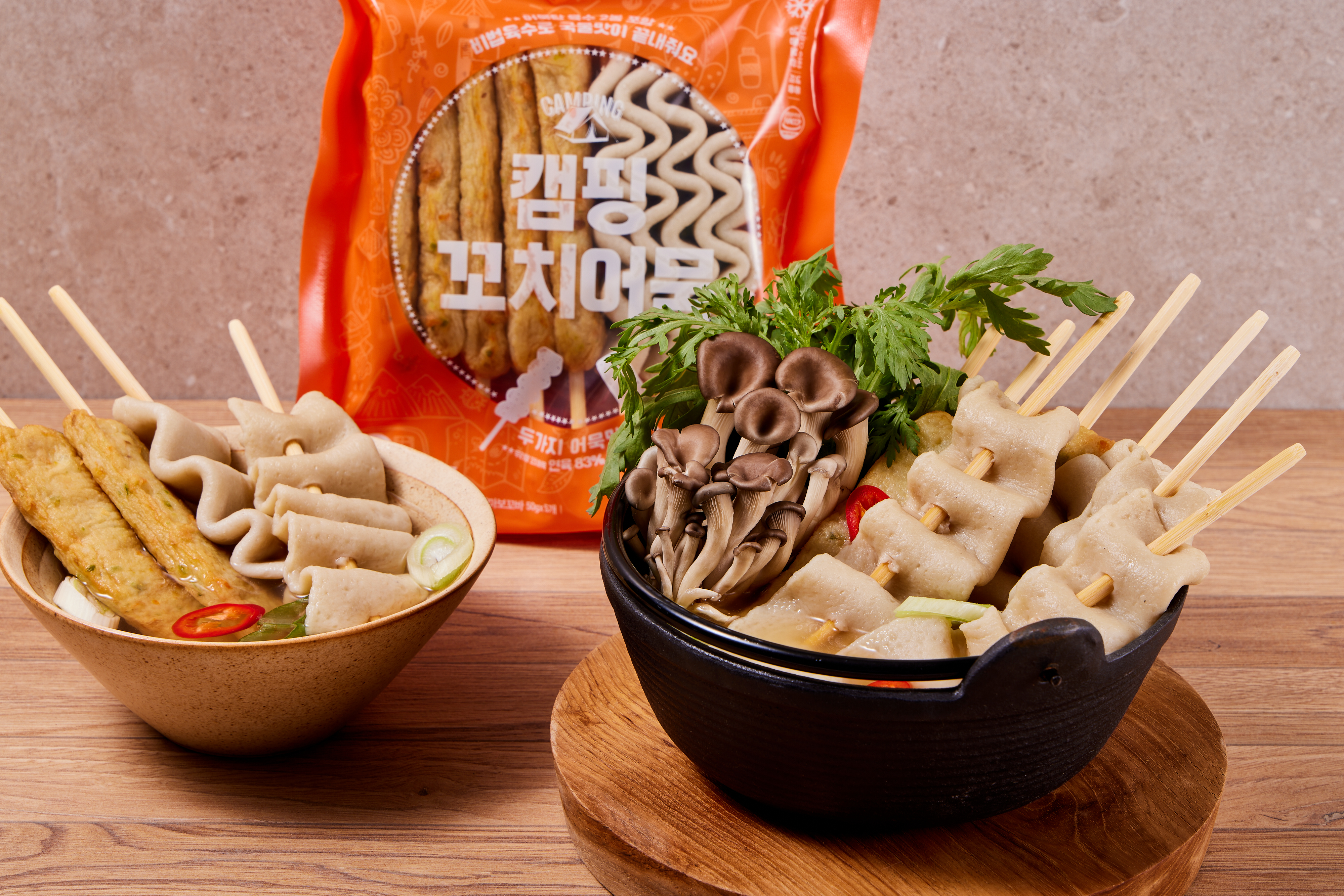 간식 야식 캠핑 꼬치 어묵 460g 1팩+1팩 - 상세 이미지 2